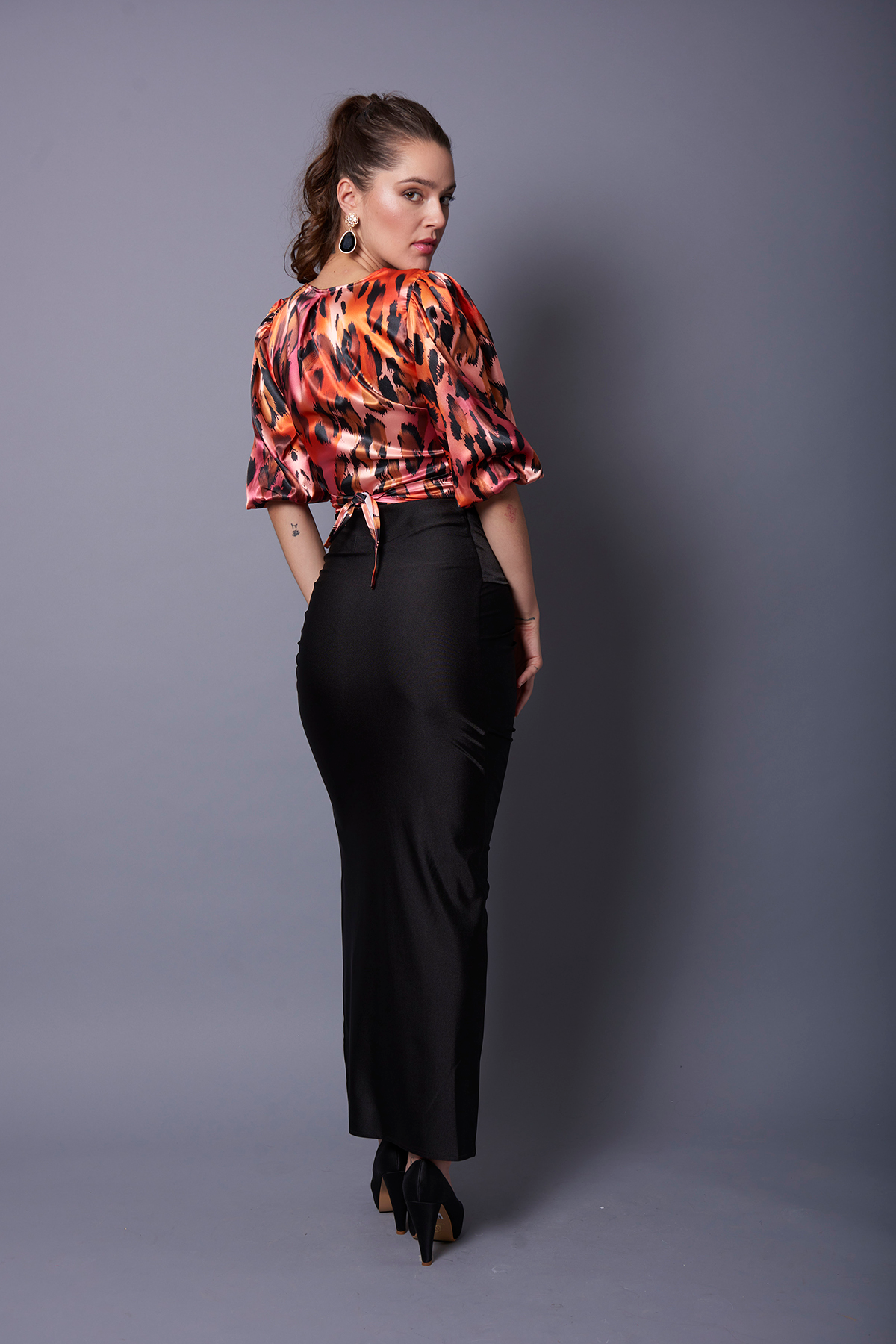 BLUSA BLANC - SATÍN SUBLIMADO